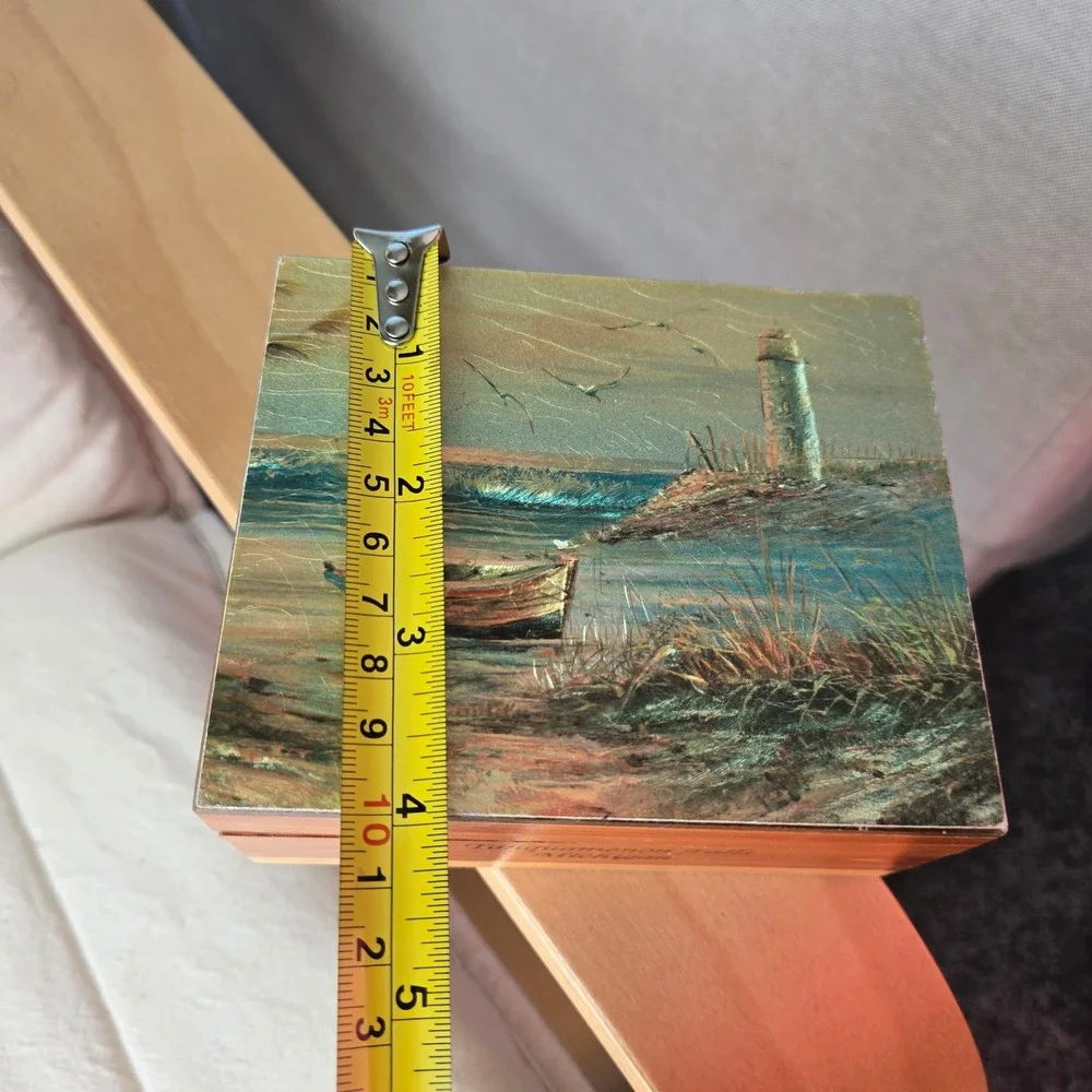 Tahquamenon Falls Michigan Souvenir trinket box jewelry box